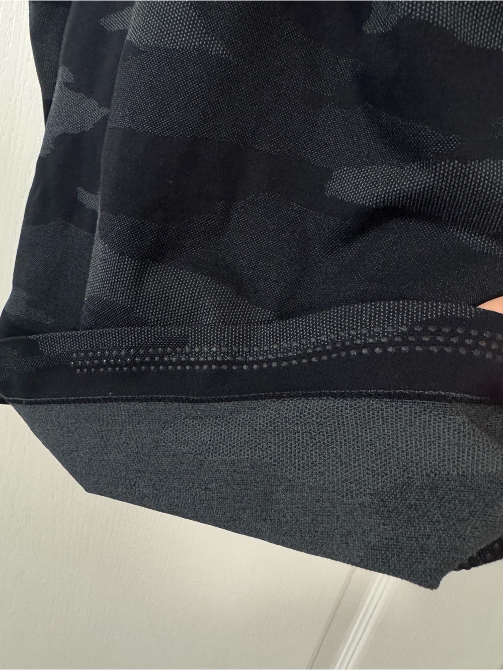 Athleta Black & Dark Gray Camo Racerback Tank - Picture 9 of 9